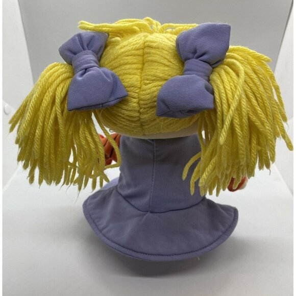 Vtg RUGRATS Plush ANGELICA Hand PUPPET 1998 VIACOM Nickelodeon Stuffed Toy - Picture 4 of 9